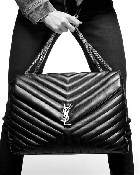 ysl large loulou shopper|loulu minimalist square bag.